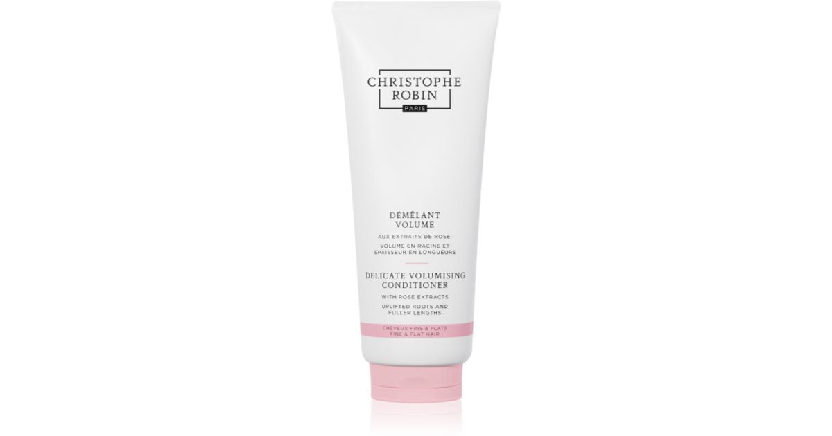 Christophe Robin Delikat volumgivende balsam med roseekstrakter 200 ml