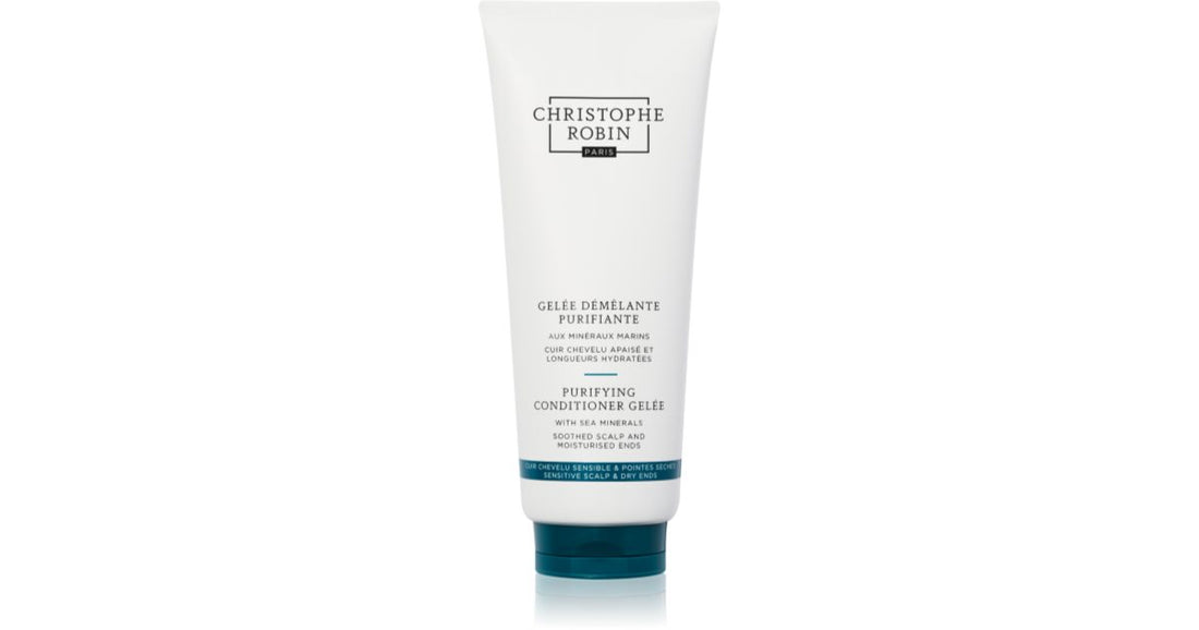 Christophe Robin Rensende balsam med marine mineraler for håndterbart hår 200 ml