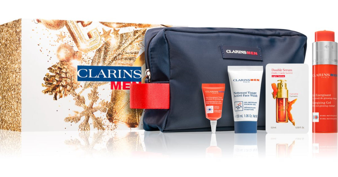 Clarins ClarinsMen Energizing Collection -lahjasetti väsyneelle iholle miehille