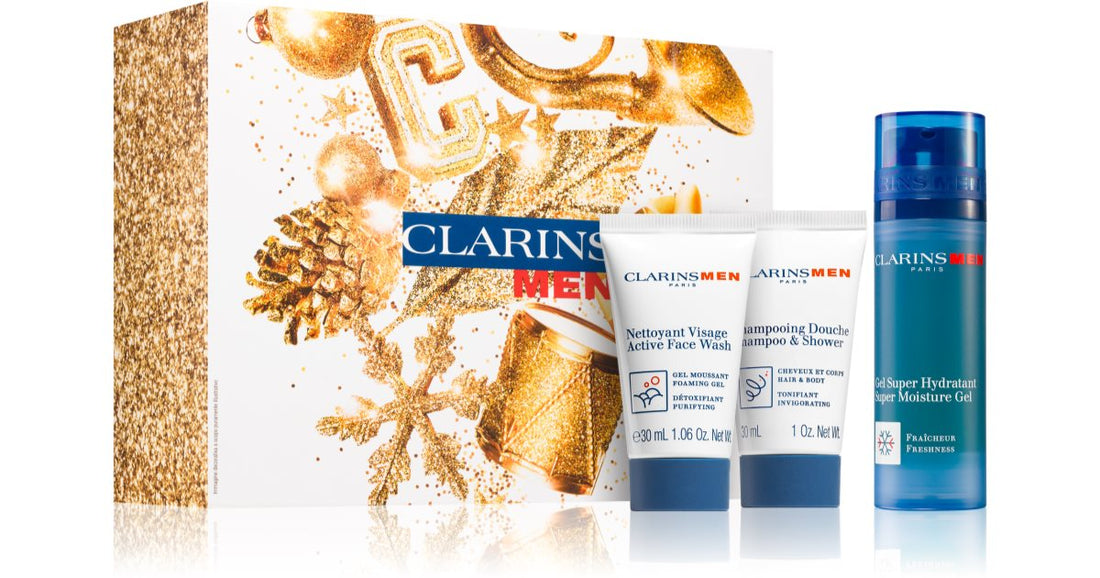 Clarins Caixa presente ClarinsMen Hydration Collection (para hidratação intensa da pele) para homem