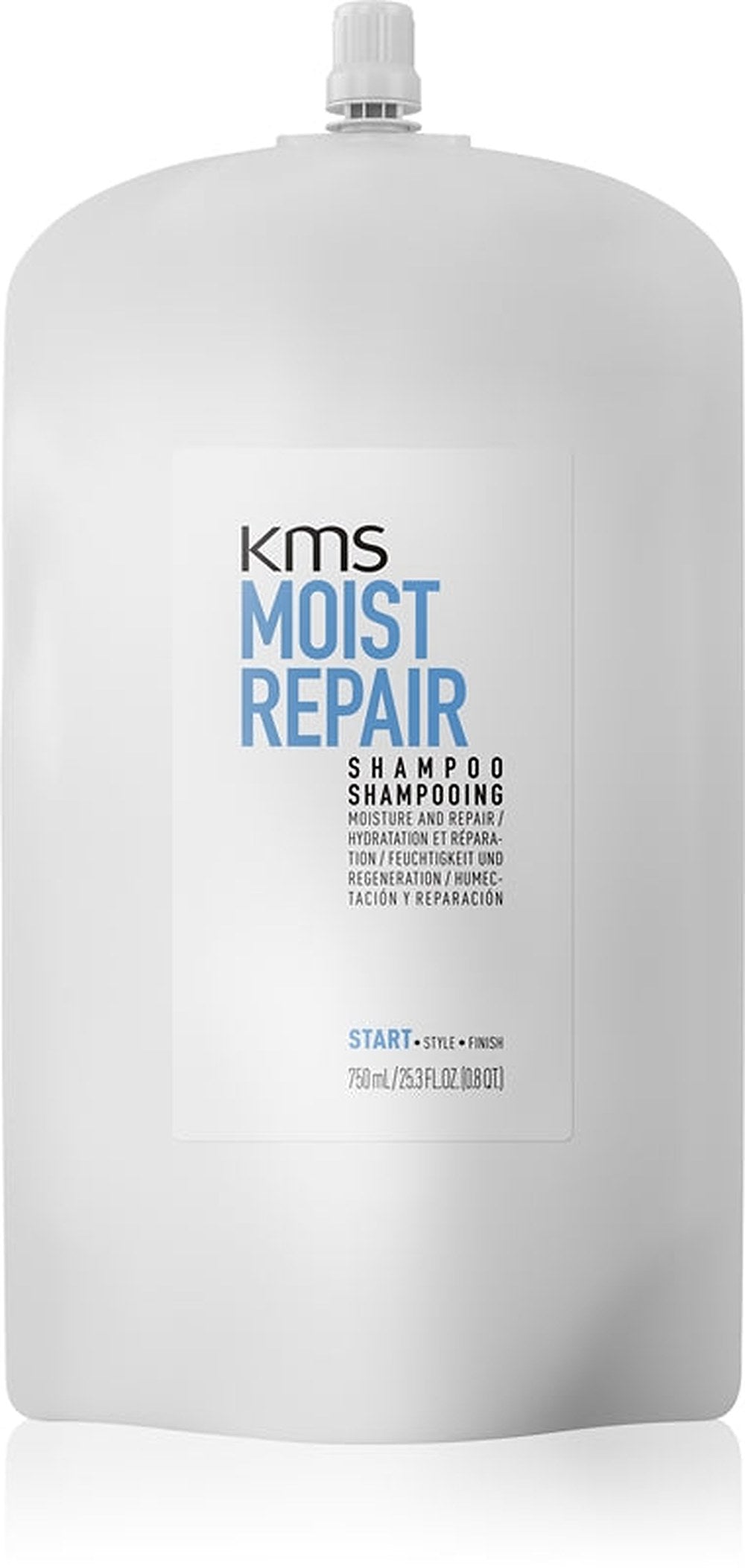 KMS Moist Repair Shampoo 750 ml — Hair Shampoo 