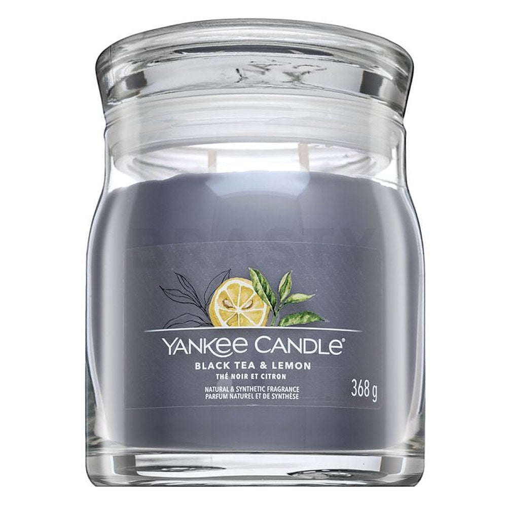 Yankee Candle Black Tea &amp; Lemon 368 g — شمعة