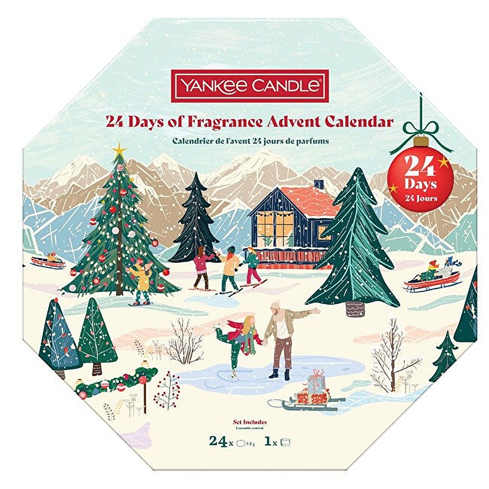 Yankee Candle Adventní kalendář 24 dní vůní — Dárková sada