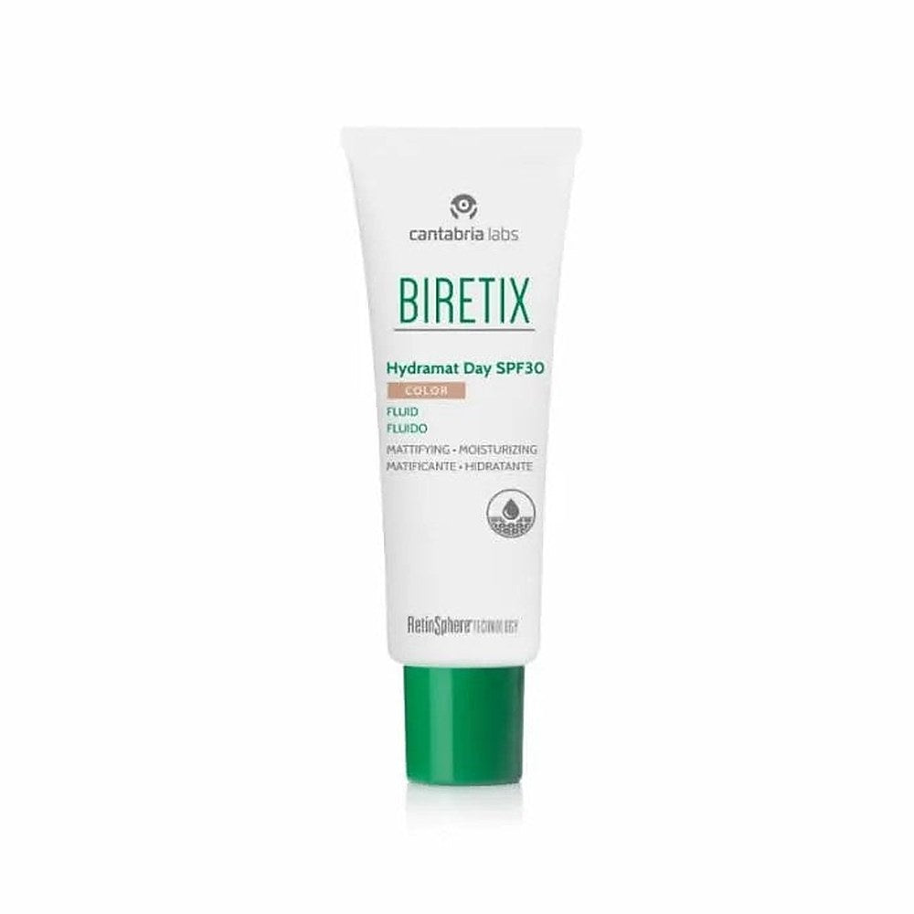 Cantabria Labs Endocare Biretix Hydramat Giorno SPF 30 Fluido colorato 50 ml — Fluido viso colorato