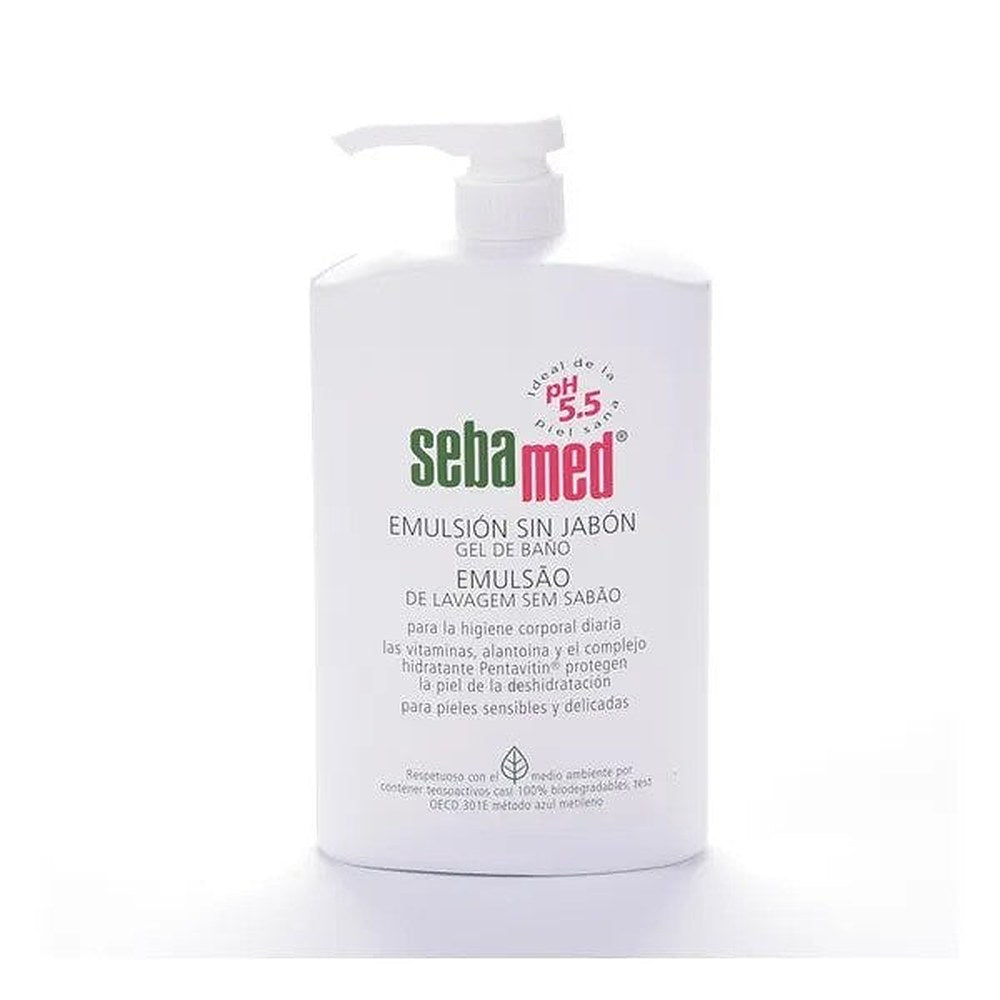 Sebamed Detergente Liquido Viso e Corpo 1000 ml — Limpiador facial y corporal
