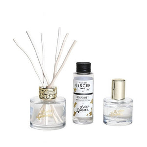 Maison Berger Paris Mini Diffusore Lolita Lempicka Trasparente + Navulling en Spray — Geurset voor in huis