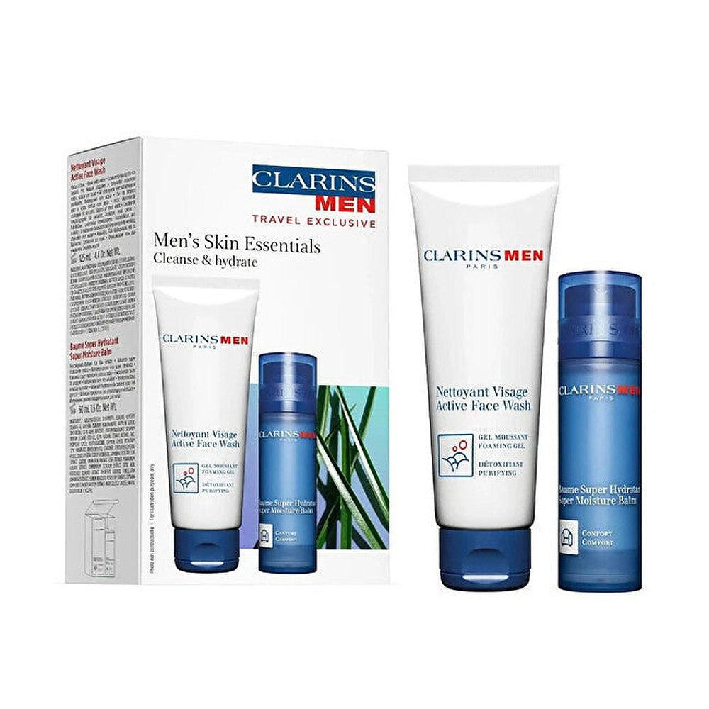 Clarins Conjunto de presente para cuidados de pele Men´s Skin Essentials 