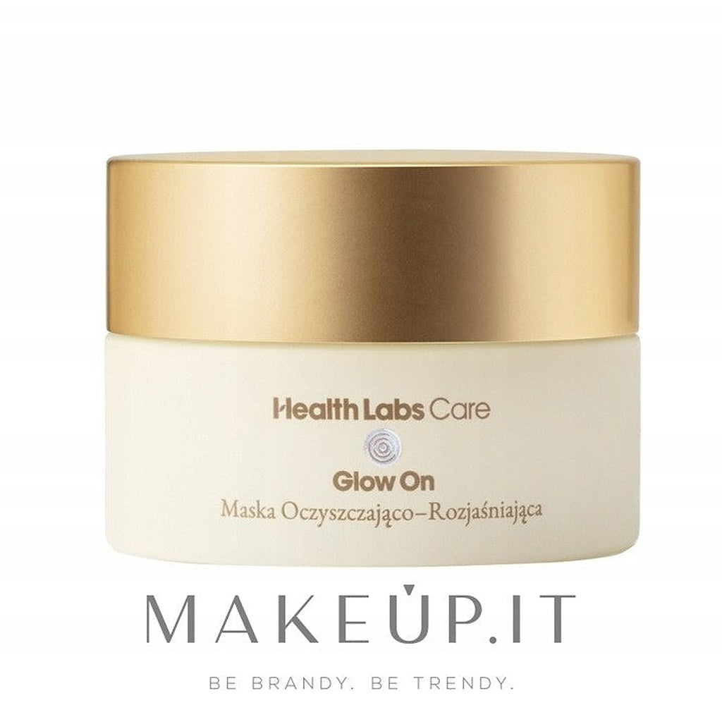 Health Labs Care Glow On maschera ansiktsrens og lysnende 50 ml 