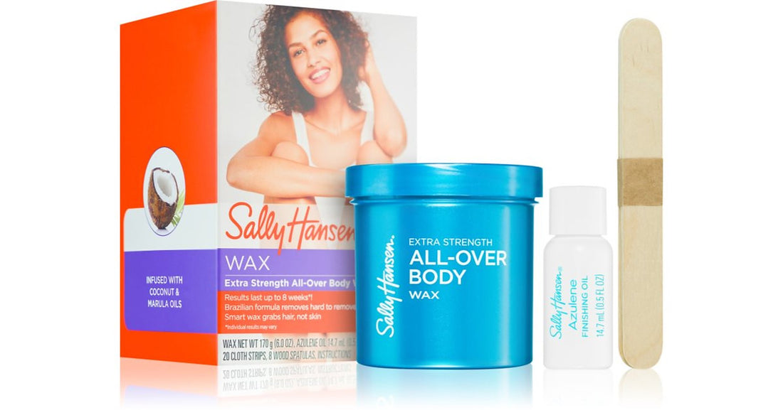 Sally Hansen Extra Strength κιτ αποτρίχωσης για σώμα και πόδια 170 γρ 