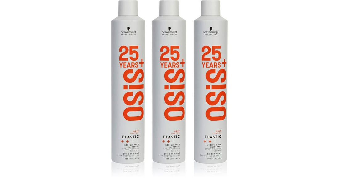 Schwarzkopf Professional Osis+ Elastic 3× 500 ml — Haarbehandeling