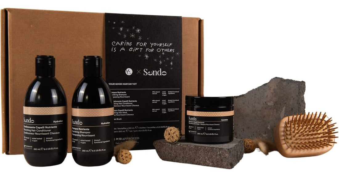 Sendo Hydration Your Good Hair Day Kit 영양 및 보습 선물 세트 