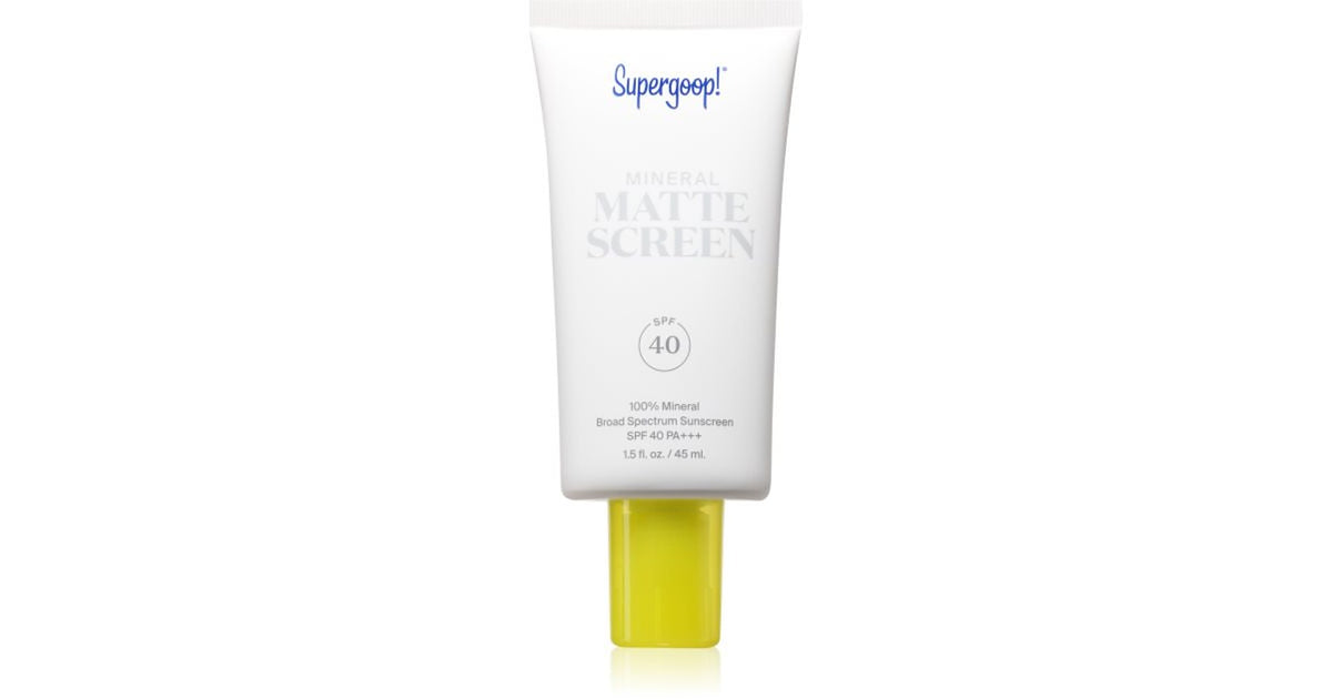 Supergoop! Mattescreen SPF 40 45 ml — Crema minerale