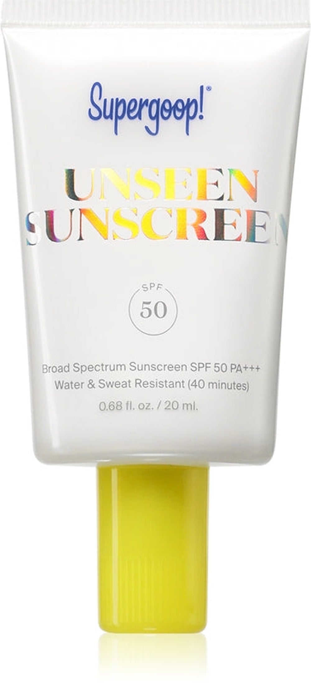 Supergoop! Unseen Sunscreen SPF 50 20 ml — Crema abbronzante