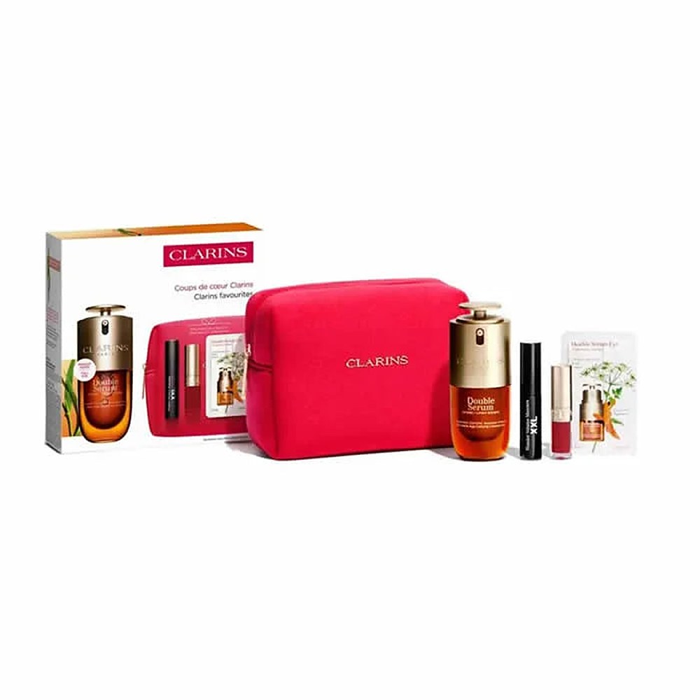 Clarins Dvojité sérum 30ml Sada 5 kusů 