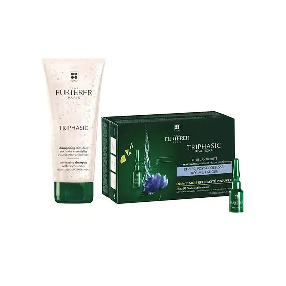 Rene Furterer Trattamento Anticaduta Trifasico Reazionale 12x5 ml — Set