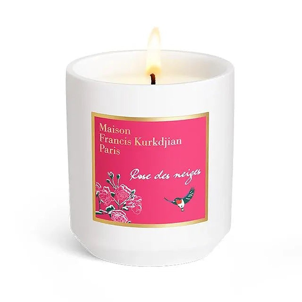 Maison Francis Kurkdjian Rose de Neiges 280 g — Świeca