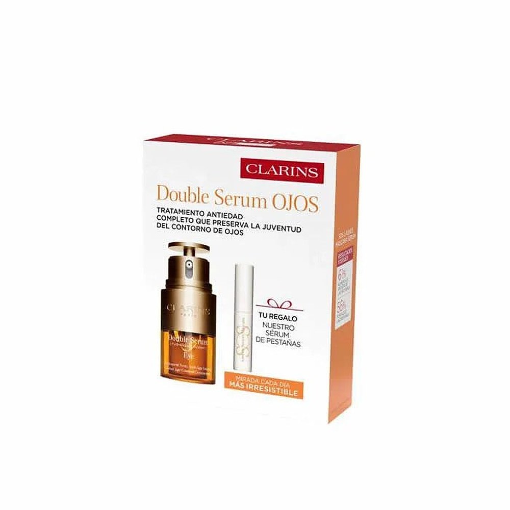 Clarins Double Serum Eye 15 ml — Set 2 Pezzi — Contorno Occhi