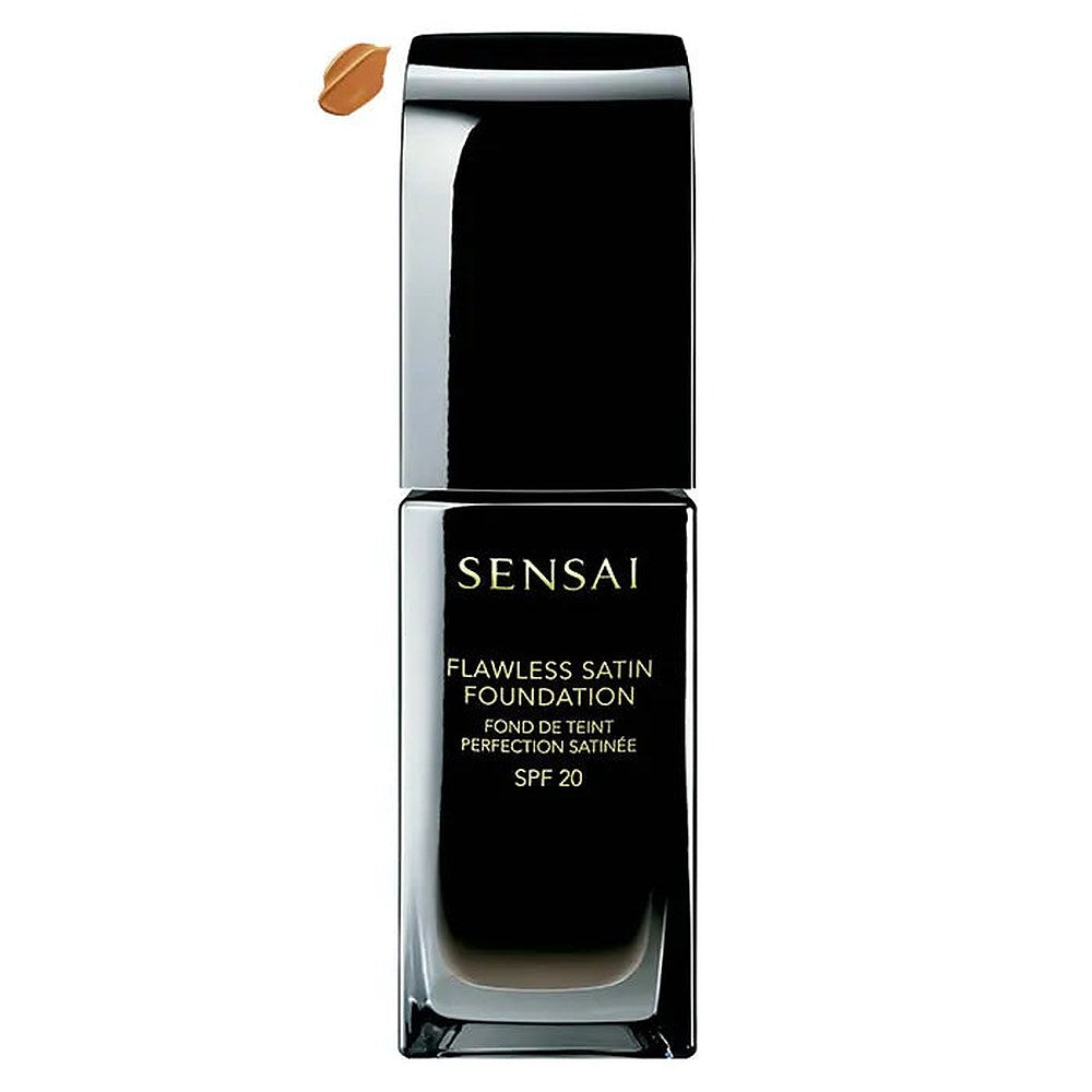 Sensai Flawless Satin SPF20 204 Beige Miele 30ml — Base de maquillaje 