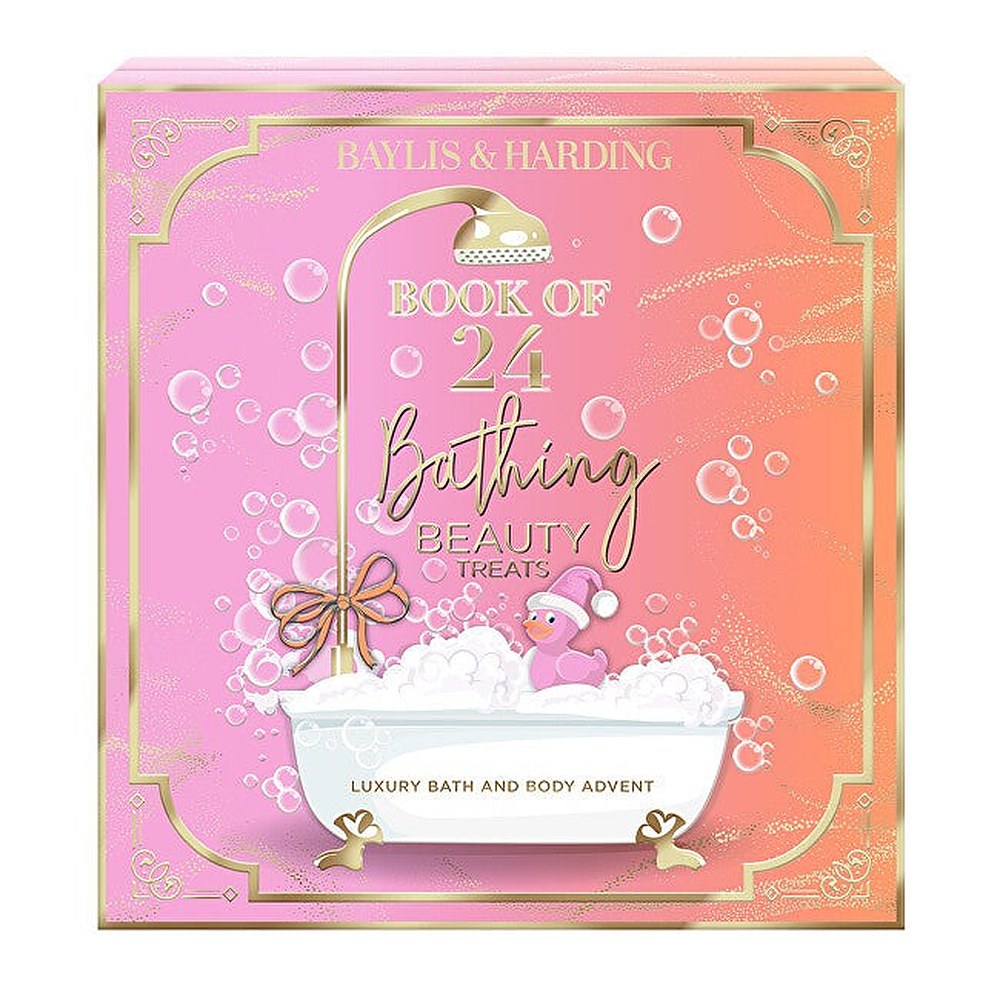 Baylis &amp; harding Adventskalender med jojobaolje, vanilje og mandler, gavepakke 
