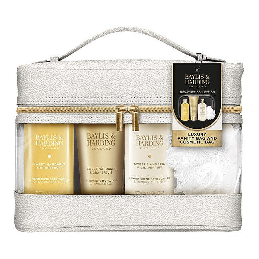 Baylis &amp; harding Gavesett for kroppspleie med mandarin og grapefrukt, 4 deler 