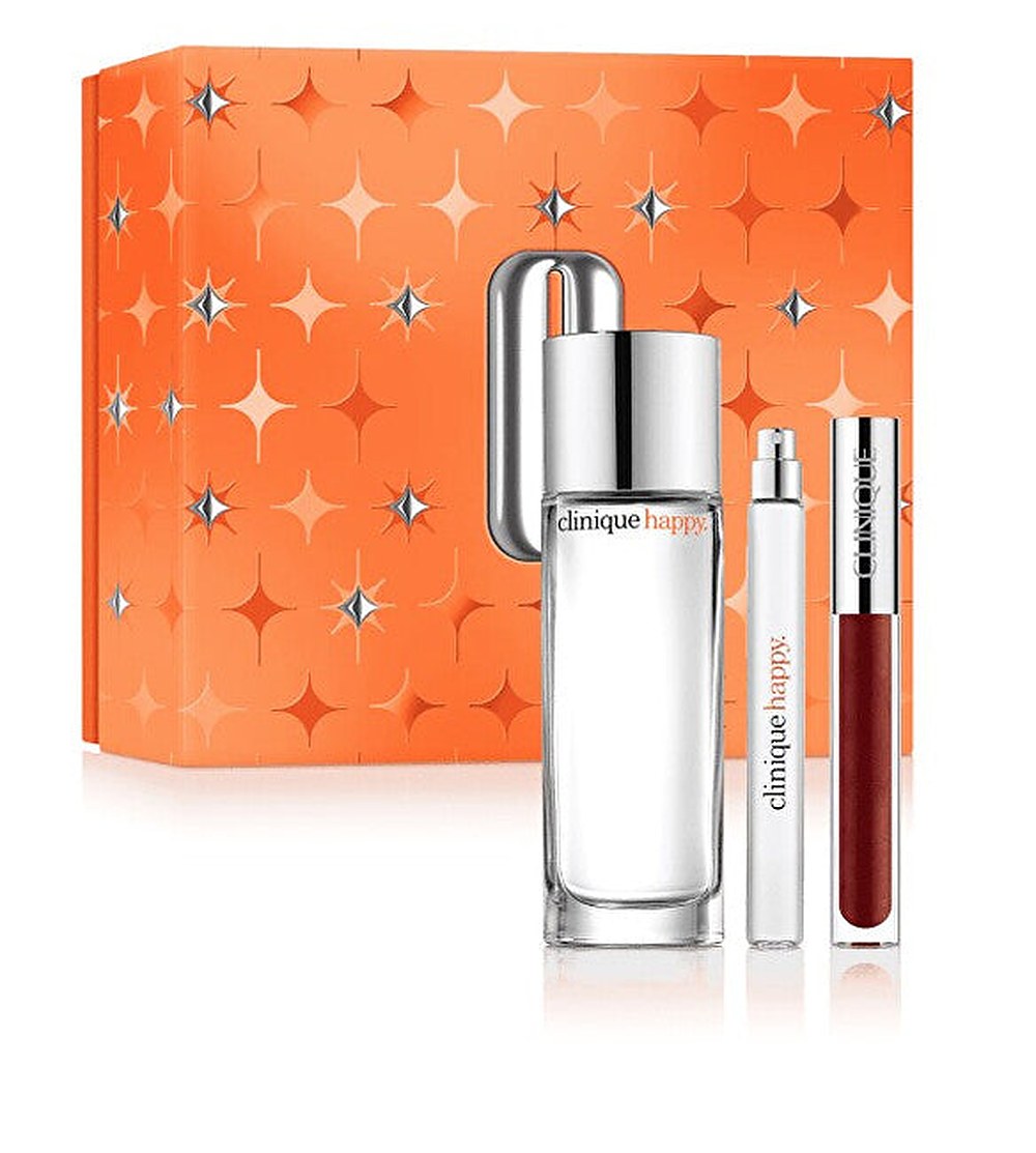 Clinique Happy Set 50 ml + 10 ml + 3,4 ml — Eau de Parfum Donna