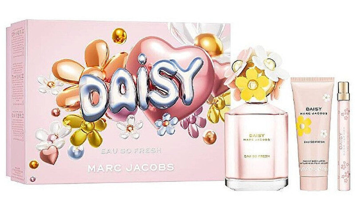 Marc Jacobs Daisy Eau So Fresh 125ml + 75ml + 10ml Damen — Eau de Toilette 