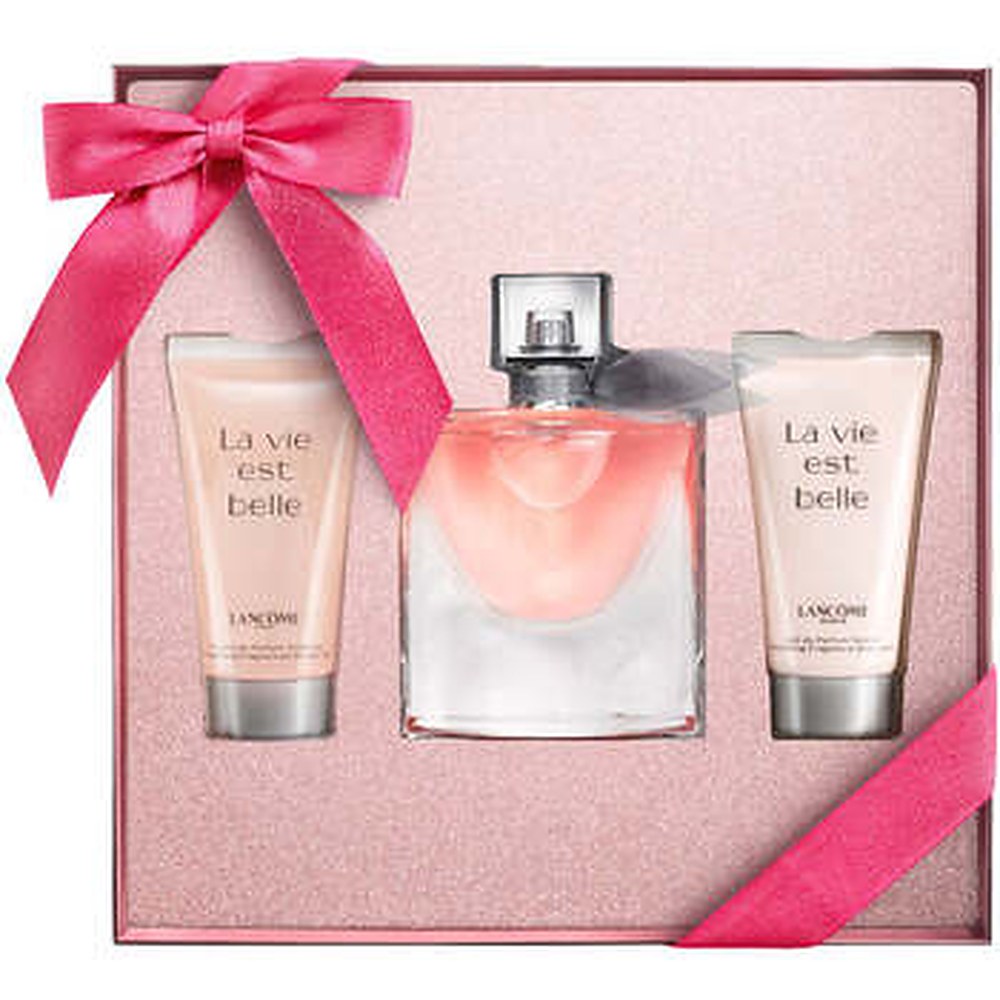 Lancôme La Vie Est Belle 기프트 세트: Eau de Parfum 30 ml, La Vie Est Belle 샤워 젤 50 ml 및 바디 로션 