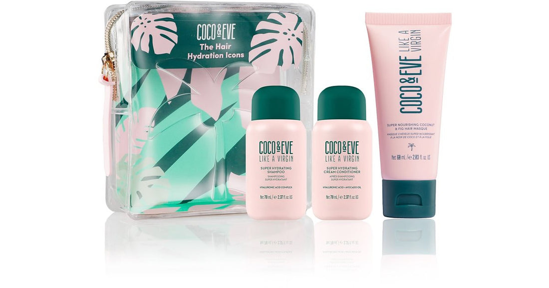 Coco &amp; Eve Hair Hydration Icons — Kit Viaggio Capelli