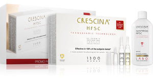 Crescina Transdermic 1300 Re-Growth 및 Anti-Hair Loss 여성용 탈모 방지 성장 트리트먼트 실속 패키지 