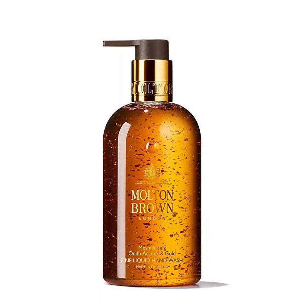 Nestemäinen käsisaippua Molton Brown Mesmerising Oudh Accord &amp; Gold 300 ml 