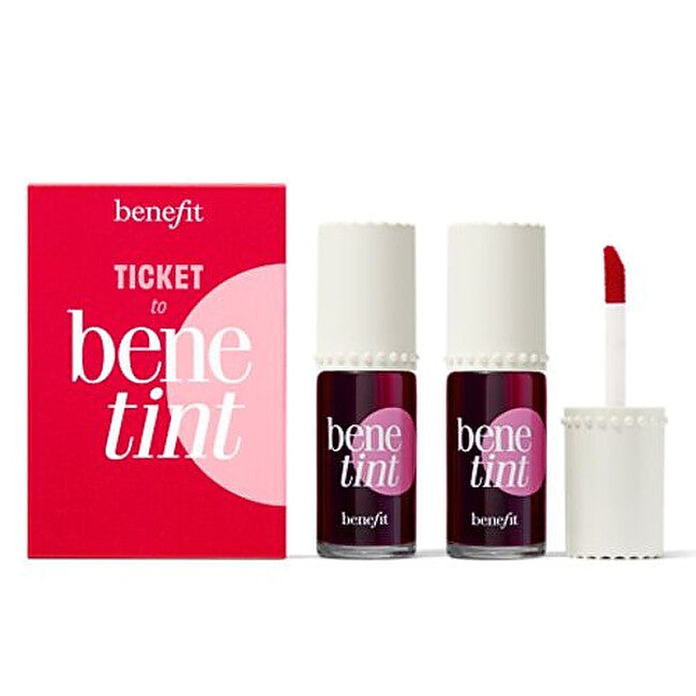 Benefit Ticke to Benetint Duo Set 2 pezzi — Sæt til læber og kinder