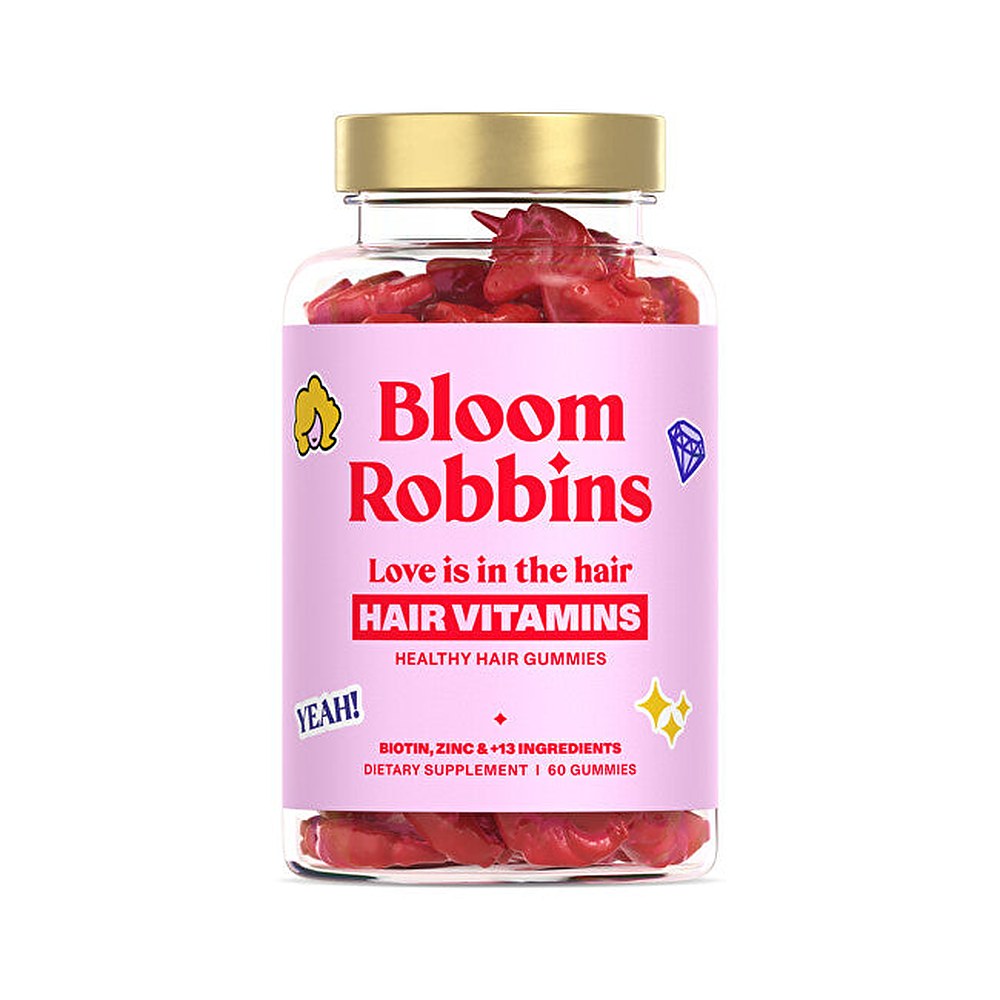 Bloom Robbins Love is in the Hair 60 pezzi — Caramelle gommose capelli