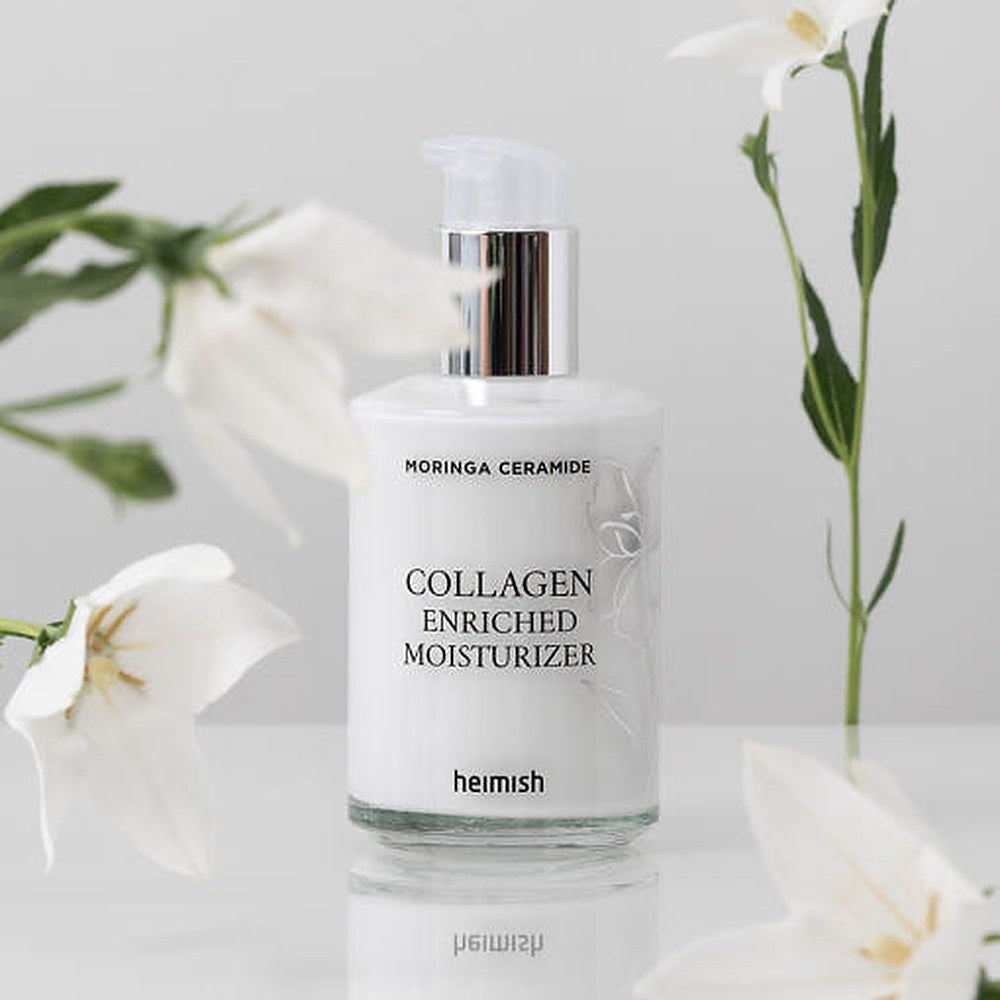 Heimish Moringa Ceramide Collagen Enriched Crema idratante 120 ml — Crema viso idratante