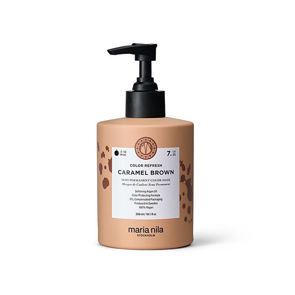 Maria Nila Refresh Colore Caramello Castano 7.35 300 ml — カラーマスク