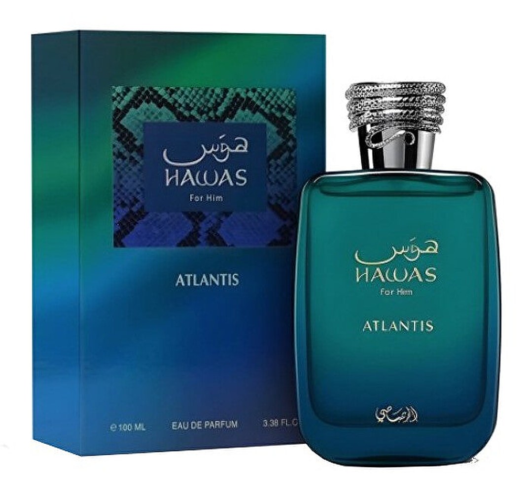 Rasasi Hawas Atlantis 100 ml — Miesten Eau de Parfum