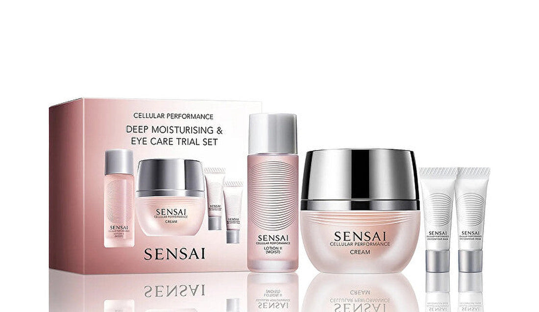 Sensai Cellular Performance Tiefenfeuchtigkeit &amp; Augenpflege Set — Gesichtset