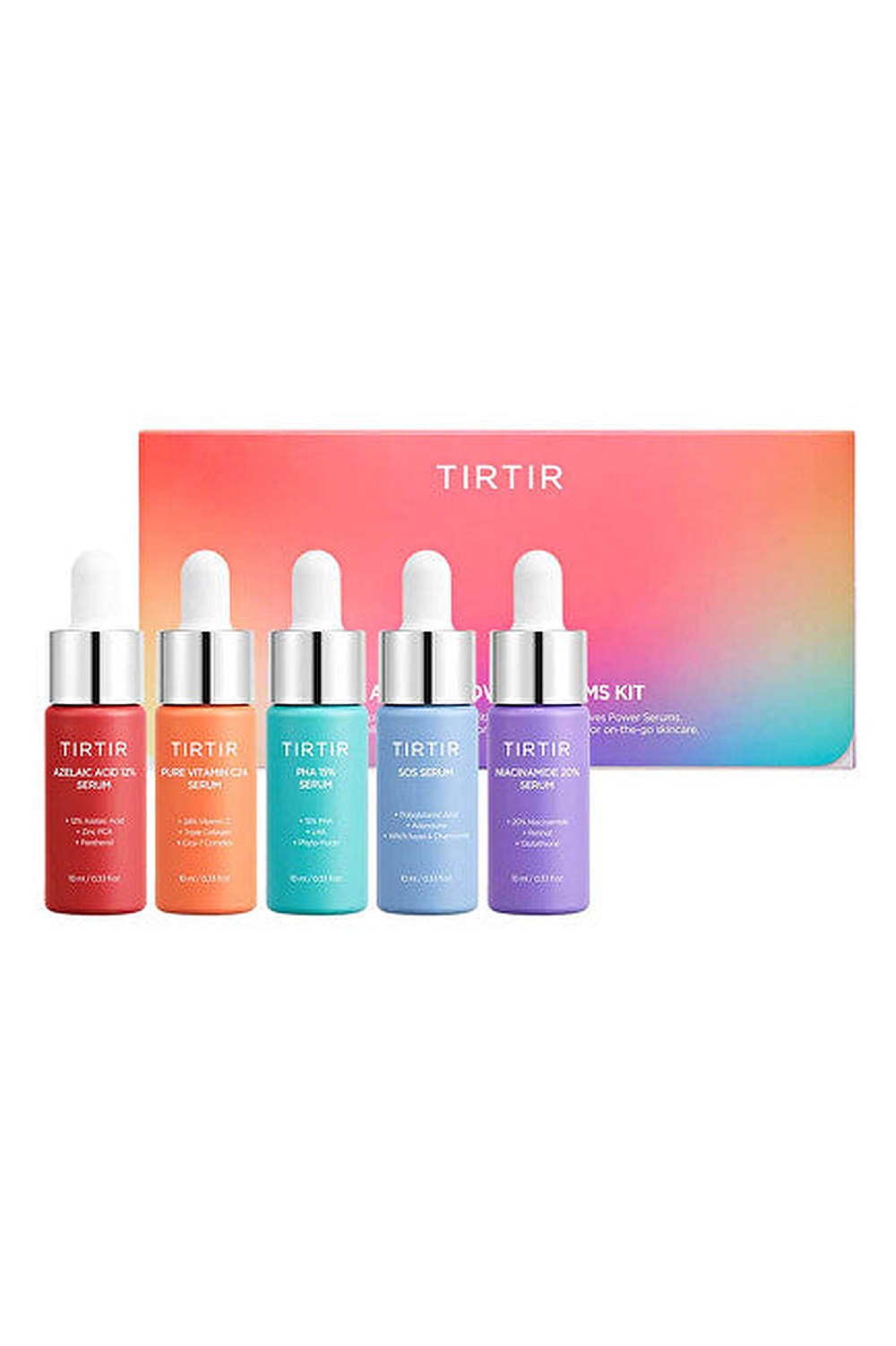 Tirtir 5 Actives Power Serums Kit — Ansiktsserumsett