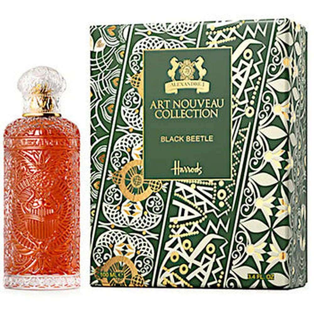 Alexandre j. Art Nouveau-kolleksjon Svart bille Harrods EDP 100ml