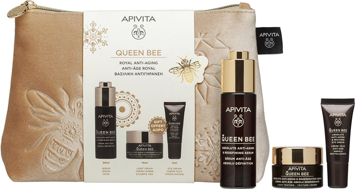 Apivita Queen Bee Gift Pouch - confezione regalo antirughe