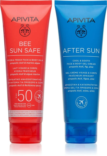 Apivita Bee Sun Safe Beach Essentials σετ ηλιακής προστασίας