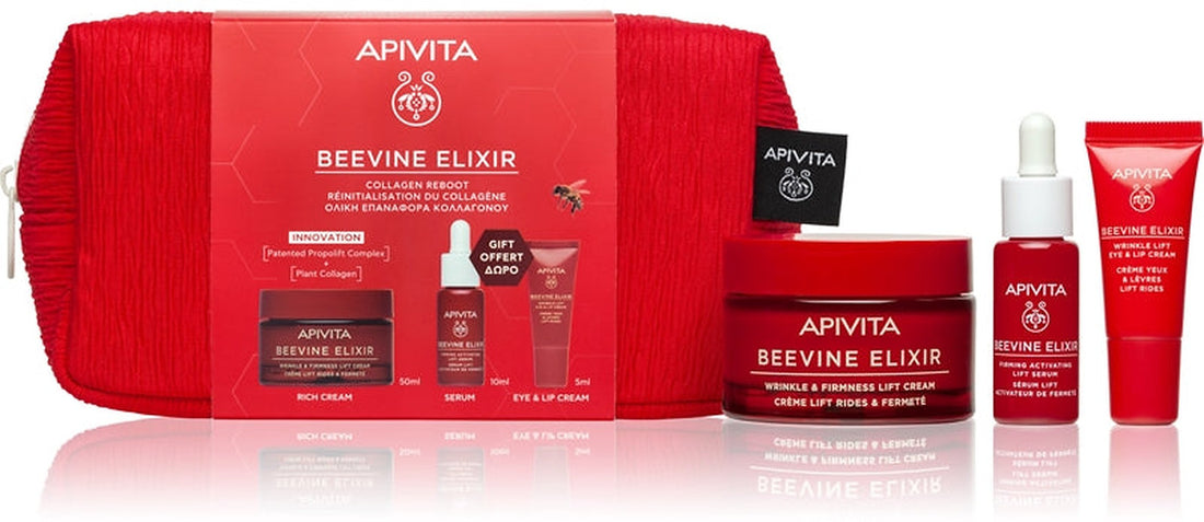 Apivita Beevine Elixir Collagen Reboot confezione regalo per rassodare la pelle