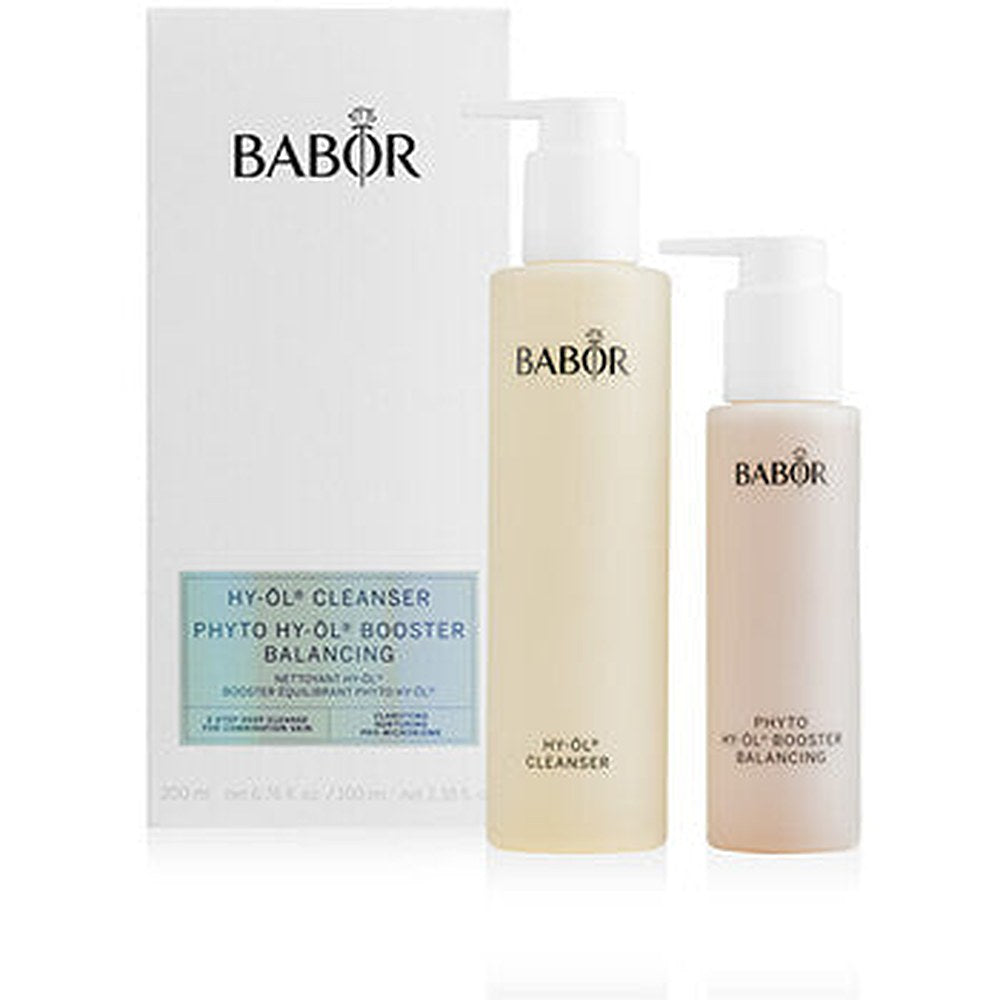 Babor HY-ÖL Rensemiddel &amp; Phyto Booster Balanserende Sett - Gavesett