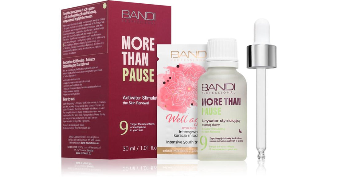 BANDI Cosmetics More Than Pause 각질 제거 효과가 있는 활성제 30 ml