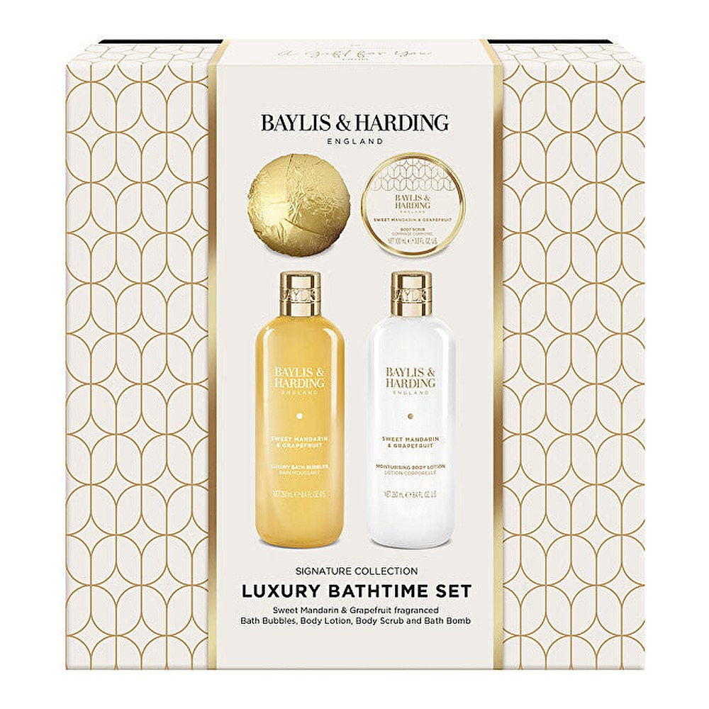 Baylis &amp; Harding Tangerine &amp; Grapefrukt Badpleiesett gave 4 stk