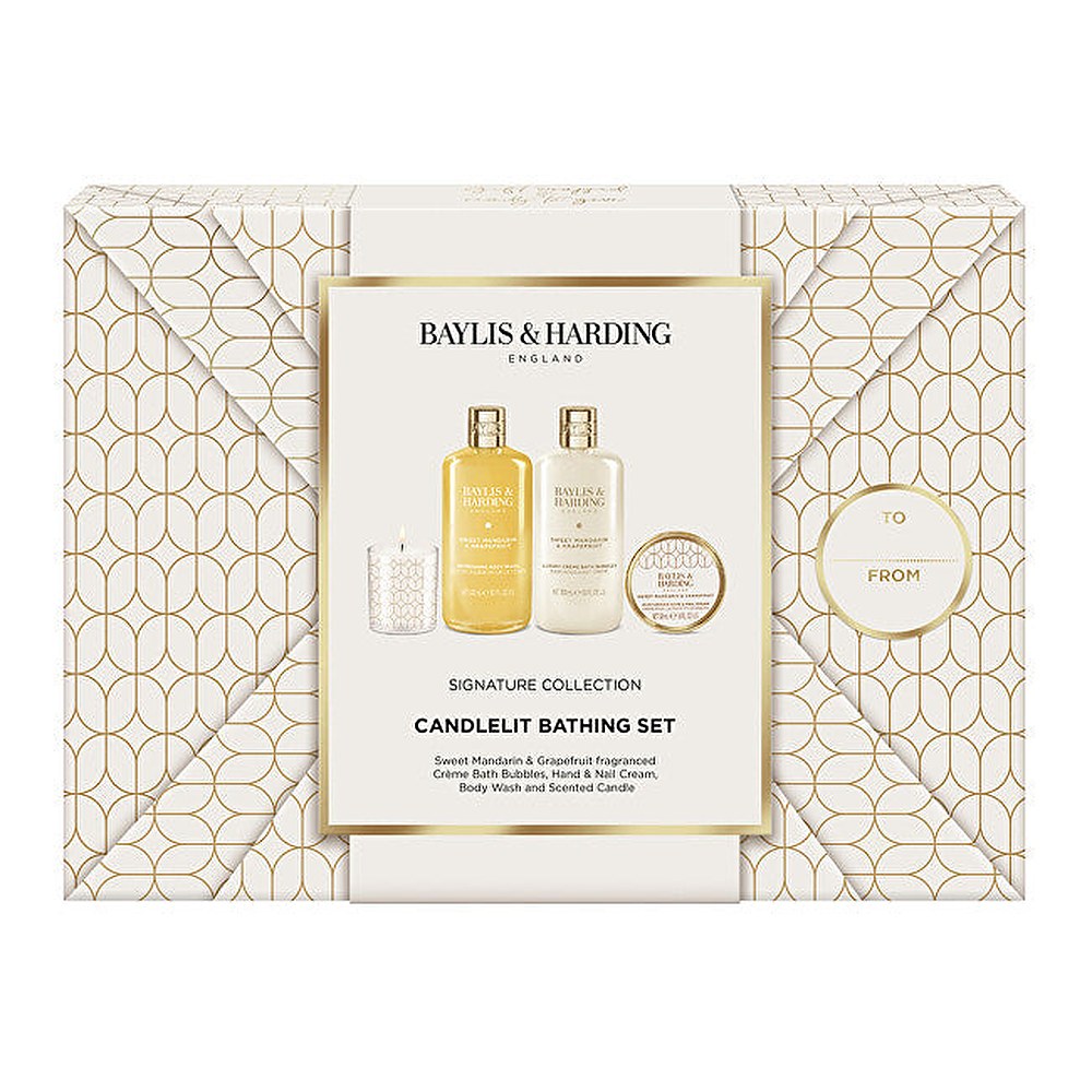 Baylis &amp; Harding gaveeske Mandarin &amp; Grapefrukt Set 4 deler