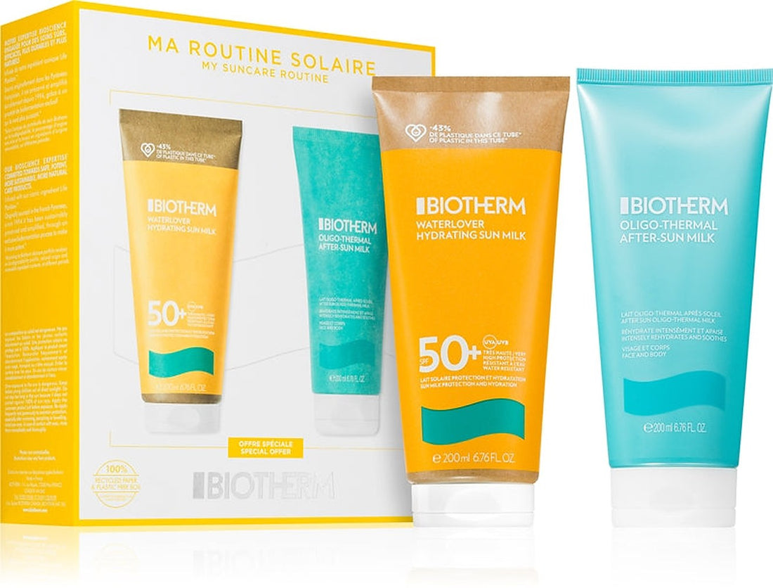 Biotherm Waterlover Sun Milk zestaw prezentowy unisex