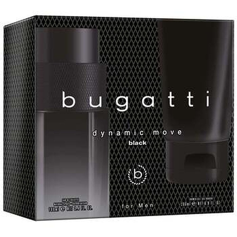 Bugatti Dynamic Move Black set regalo EDT 100 ml and gel doccia 200 ml 100ml