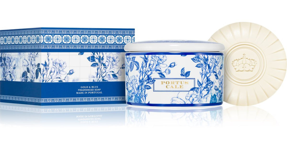 Castelbel Portus Cale Gold &amp; Blue gift box 1 pc 