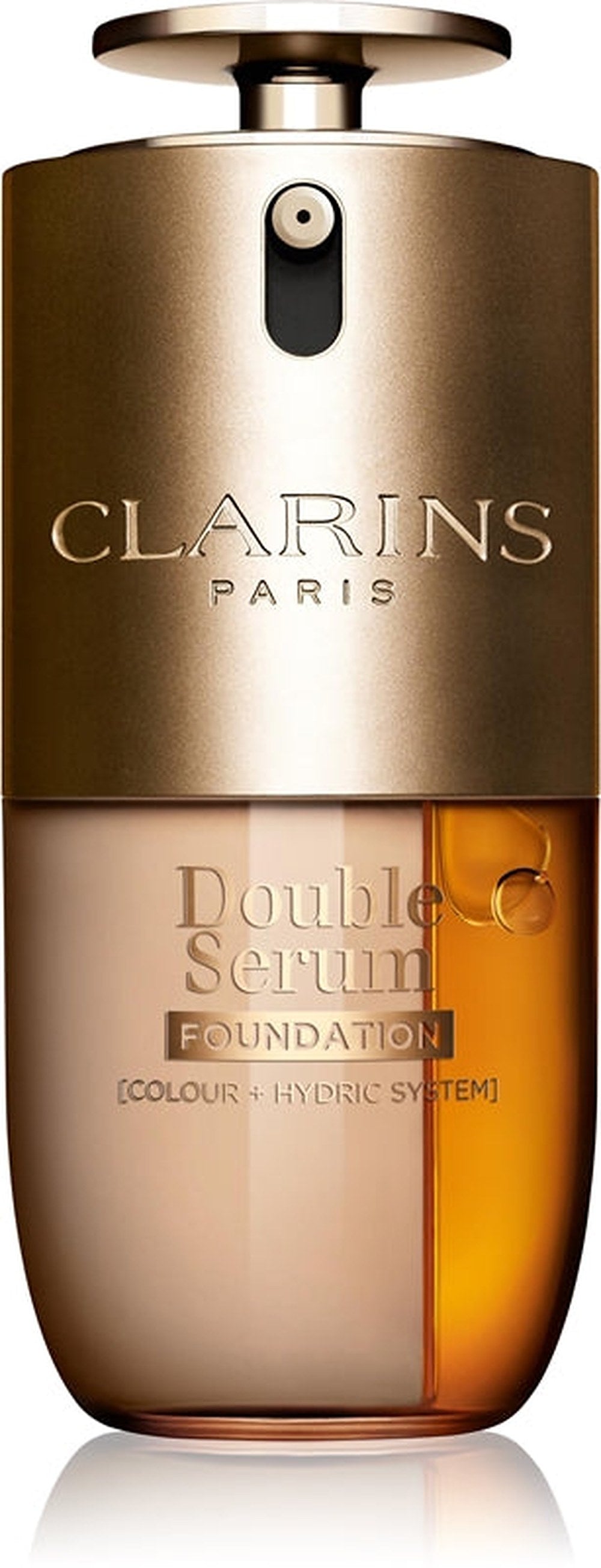 Clarins Double Serum Foundation — foryngende og lysende foundation nuance L3W 30 ml