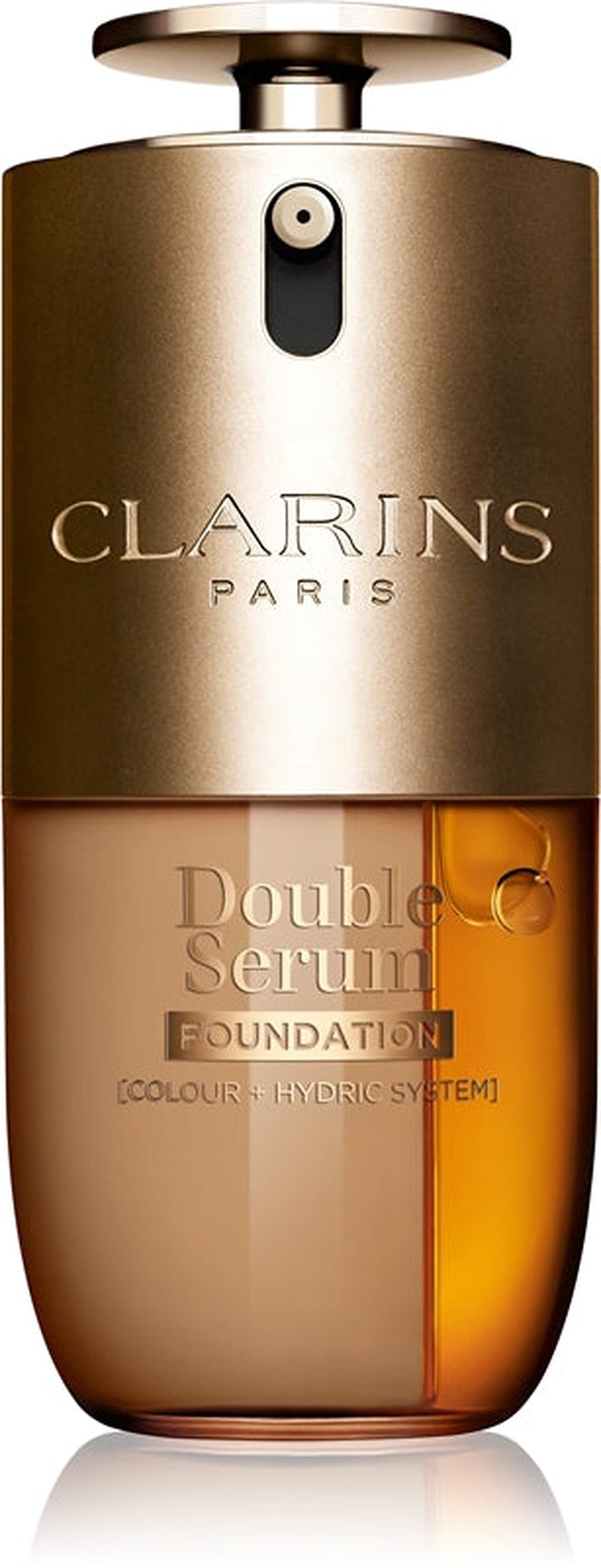 Clarins Double Serum Foundation — foryngende og lysende foundation nuance M3W 30 ml